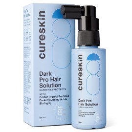 Cureskin Anti Grey Hair Serum | Reverses & Limits Hair Greying | Dark Pro Hair Solution Natural Hair Darkener Cureskin Anti Grey Hair Serum | Reverses & Limits Hair Greying | Dark Pro Hair Solution Natural Hair Darkener