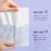 PoeticEHome Extra Thick Face Towels Disposable | Cotton Soft Dry Wipes Biodegradable for Facial Cleansing & Makeup Remover (4 Pack)