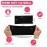 RITOPER Black Workout Yoga Headbands for Women,6 Pack Wide Elastic Thick Headbands for Running Athletic, Non Slip Stretchy Sweat Head Bands Hair Bands (Solid Headband)