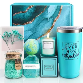 Birthday Gifts for Women, Relaxing Spa Gift Basket Set, Unique Gift Ideas for Women, Mother\'s Day Gifts for Mom Sister Best Friend Wife, Employee Teacher Nurse Appreciation Gifts