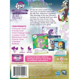 Renegade Game Studios My Little Pony: Adventures in Equestria - Familiar Faces Expansion - Deck-Building Game, Ages 14+, 1-4 Players, 45-90 Min Renegade Game Studios My Little Pony: Adventures in Equestria - Familiar Faces Expansion - Deck-Building Game, Ages 14+, 1-4 Players, 45-90 Min