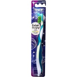 Oral-B Pro-Health Junior CrossAction Galaxy Toothbrush, Ages 6+, Soft - Pack of 3 Oral-B Pro-Health Junior CrossAction Galaxy Toothbrush, Ages 6+, Soft - Pack of 3