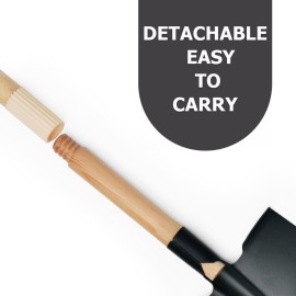 CHEERBANK 7PCS Kids Gardening Tools, Long Shovel, Rake for Leaves, Spade, Hoe, Steel Heads & Real Wood Handle, Yard Tools for Children Toddlers Gifts CHEERBANK 7PCS Kids Gardening Tools, Long Shovel, Rake for Leaves, Spade, Hoe, Steel Heads & Real Wood Handle, Yard Tools for Children Toddlers Gifts