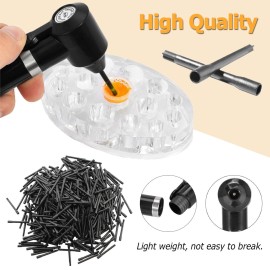 Tattoo Ink Mixer Machine - Pigment Mixer with 100 Ink Mixing Sticks Black Electric Color Mixer for Makeup Tattoo Supplies Tattoo Ink Mixer Machine - Pigment Mixer with 100 Ink Mixing Sticks Black Electric Color Mixer for Makeup Tattoo Supplies