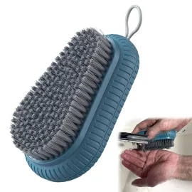 VWMYQ Heavy Duty Nail Brush Fingernail Scrub Brush, Durable Stiff Bristles Nail Scrub Brush, Hand and Nail Cleaning Brush for Men & Mechanics (Hand Wash Brush - Blue) VWMYQ Heavy Duty Nail Brush Fingernail Scrub Brush, Durable Stiff Bristles Nail Scrub Brush, Hand and Nail Cleaning Brush for Men & Mechanics (Hand Wash Brush - Blue)
