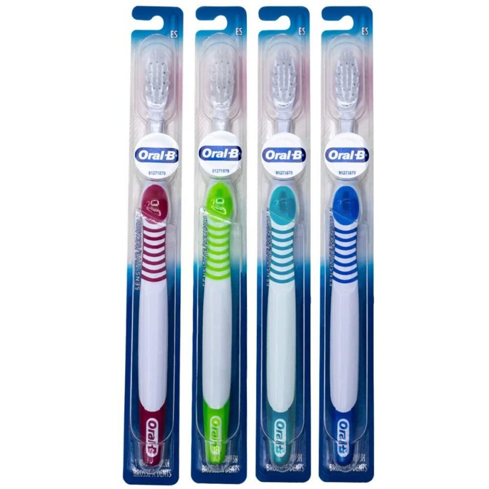 Oral-B Complete Sensitive Toothbrush, 35 Extra Soft - Pack of 4 Oral-B Complete Sensitive Toothbrush, 35 Extra Soft - Pack of 4