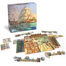 R&R Games East India Companies, Board Game for Adults and Kids, Board Games for Family Night