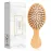 Sofmild Mini Travel Bamboo Hair Brush for Women/Men/Kids - Anti-Static Small Detangling Brush Glide Through Tangles with Ease