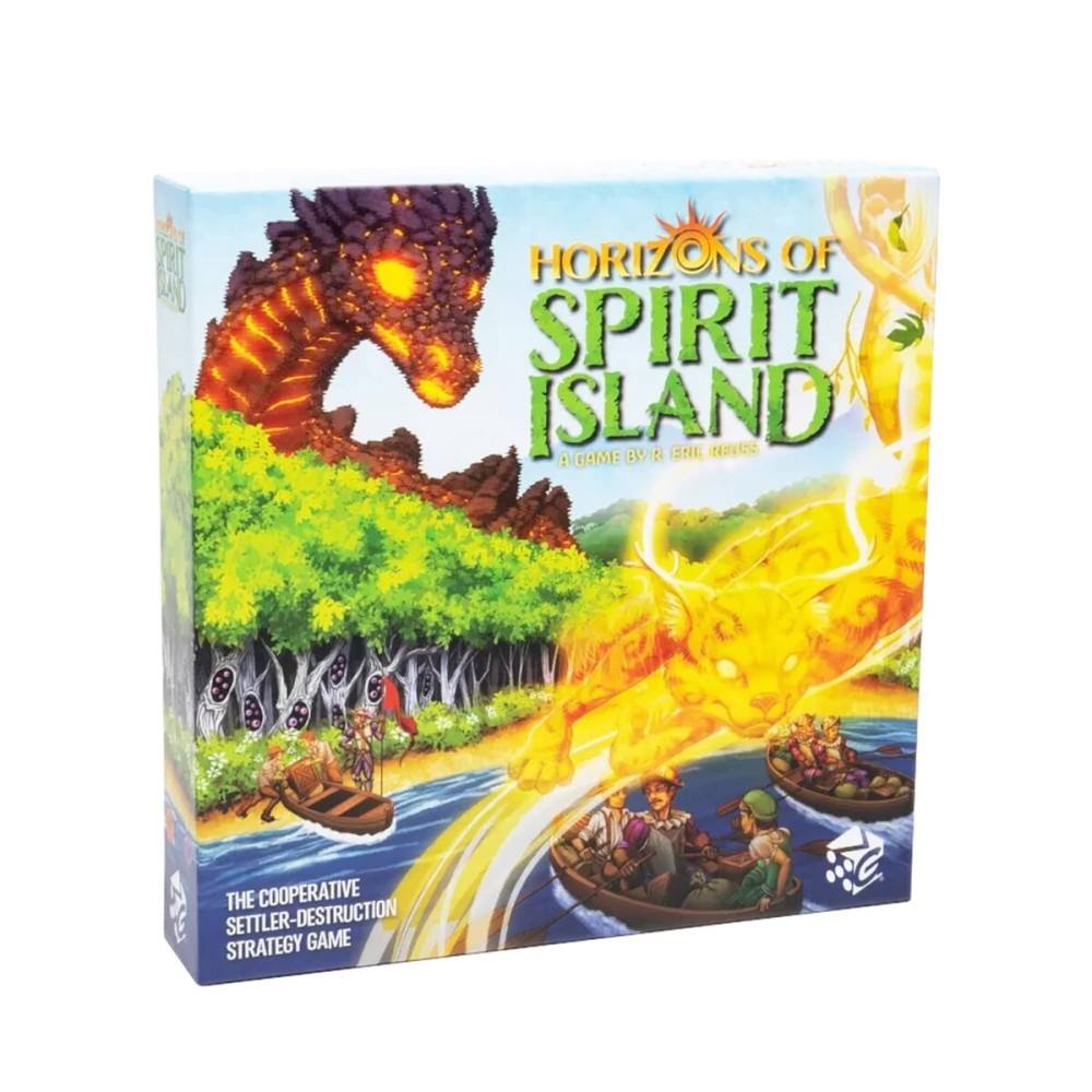 Greater Than Games | Horizons of Spirit Island | Cooperative Strategy Board Game | 1 to 3 Players | 90+ Minutes | Ages 14+ Greater Than Games | Horizons of Spirit Island | Cooperative Strategy Board Game | 1 to 3 Players | 90+ Minutes | Ages 14+