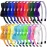 Bows Headbands for Girls Toddler, 22pcs Ribbon Hair Bow Head bands for Kids Children Cute Hairbands for Daily School Hair Accessories