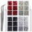 LPBeads 10000pcs Hotfix Rhinestones Flatback Glass Crystal Clear Red AB Crystal and Black Rhinestone with Tweezers and Picking Pen for Crafts Clothes Nail Art