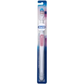 Oral-B Gum Care Extra Soft Toothbrush for Sensitive Teeth and Gums, Compact Small Head, (Colors Vary) - Pack of 3