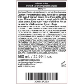 Mise En Scene Perfect Serum Original Shampoo For Damaged Hair - KoreanShampoo with Moroccan Oil, Jojoba Seed, Damage Care MoroccanOil HairProducts | 22.99 Fl Oz Mise En Scene Perfect Serum Original Shampoo For Damaged Hair - KoreanShampoo with Moroccan Oil, Jojoba Seed, Damage Care MoroccanOil HairProducts | 22.99 Fl Oz