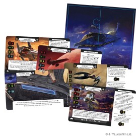 Star Wars X-Wing 2nd Edition Miniatures Game Seige of Coruscant SCENARIO PACK - Strategy Game for Kids & Adults, Ages 14+, 2 Players, 30-45 Minute Playtime, Made by Atomic Mass Games