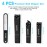 DUCOO Nail Clipper Set, 4 PCS Ultra Sharp Nail Clippers for Men, Women, Adults Toenail Fingernail Clippers, Stainless Steel Nail Cutter & File, Black