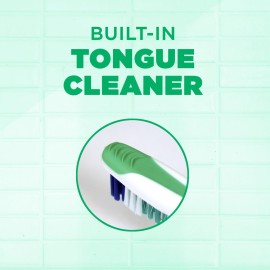 GUM Super Tip Toothbrush, Soft Bristle Toothbrush for Adults with Tongue Cleaner, Compact Head, 1ct (Pack of 12) GUM Super Tip Toothbrush, Soft Bristle Toothbrush for Adults with Tongue Cleaner, Compact Head, 1ct (Pack of 12)