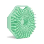Sud Scrub Antimicrobial Silicone Body Scrubber, Exfoliating Body Scrubber for Sensitive Skin, Eco Friendly Shower Scrubber for Body, Silicone Body Brush for Showering, Mint