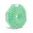 Sud Scrub Antimicrobial Silicone Body Scrubber, Exfoliating Body Scrubber for Sensitive Skin, Eco Friendly Shower Scrubber for Body, Silicone Body Brush for Showering, Mint