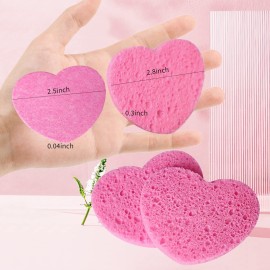 50-Count Facial Sponges Compressed, 100% Natural Cellulose Face Sponge Professional Cosmetic Spa Sponges for Face Cleansing, Exfoliating Mask, Makeup Removal for Travel and Home, Pink 50-Count Facial Sponges Compressed, 100% Natural Cellulose Face Sponge Professional Cosmetic Spa Sponges for Face Cleansing, Exfoliating Mask, Makeup Removal for Travel and Home, Pink