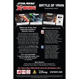 Star Wars X-Wing 2nd Edition Miniatures Game Battle of Yavin BATTLE PACK - Strategy Game for Kids & Adults, Ages 14+, 2 Players, 30-45 Minute Playtime, Made by Atomic Mass Games