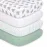 The Peanutshell 4-Pack Fitted Crib Sheet Set - Super Soft & Breathable Baby Girl or Boy Crib Sheets, Nursery Decor, Fit for Standard Mattress Cover- Elephant