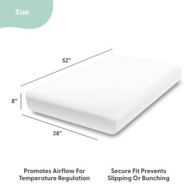 The Peanutshell 4-Pack Fitted Crib Sheet Set - Super Soft & Breathable Baby Girl or Boy Crib Sheets, Nursery Decor, Fit for Standard Mattress Cover- Elephant The Peanutshell 4-Pack Fitted Crib Sheet Set - Super Soft & Breathable Baby Girl or Boy Crib Sheets, Nursery Decor, Fit for Standard Mattress Cover- Elephant