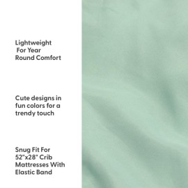 The Peanutshell 4-Pack Fitted Crib Sheet Set - Super Soft & Breathable Baby Girl or Boy Crib Sheets, Nursery Decor, Fit for Standard Mattress Cover- Elephant The Peanutshell 4-Pack Fitted Crib Sheet Set - Super Soft & Breathable Baby Girl or Boy Crib Sheets, Nursery Decor, Fit for Standard Mattress Cover- Elephant