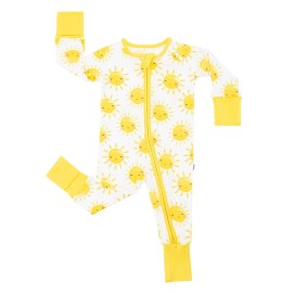 Little Sleepies Pajamas for Baby Boys & Girls, Viscose from Bamboo Baby Pajamas, Snug Baby Sleeper, Toddler PJs, 2-Way Zipper, Sunshine, 3-6M Little Sleepies Pajamas for Baby Boys & Girls, Viscose from Bamboo Baby Pajamas, Snug Baby Sleeper, Toddler PJs, 2-Way Zipper, Sunshine, 3-6M