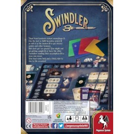 Swindler - Board Game by Pegasus Spiele - 2-4 Players - 45-60 Minutes of Gameplay - Games for Game Night - Teens and Adults Ages 14+ - English Version Swindler - Board Game by Pegasus Spiele - 2-4 Players - 45-60 Minutes of Gameplay - Games for Game Night - Teens and Adults Ages 14+ - English Version