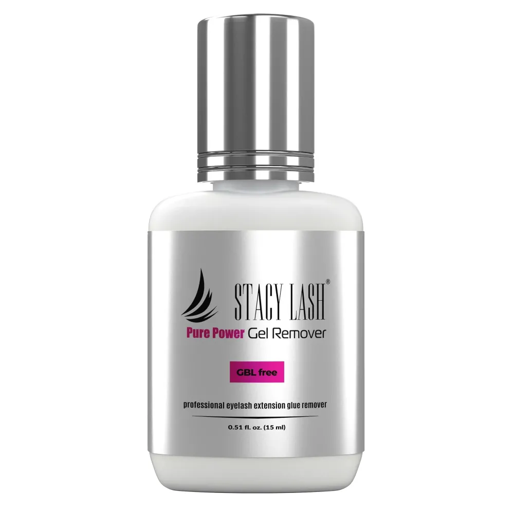 Eyelash Extension Remover by Stacy Lash (0.51 fl.oz / 15 ml) / Odorless Lash Remover for Lash Extensions / 60 Sec Dissolution Lash Glue Remover/Professional Lash Tech Supplies