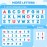 Gamenote Classroom Magnetic Letters Kit 238 Pcs with Double-Side Magnet Board - Foam Alphabet Letters for Kids Spelling and Learning