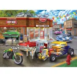 RoseArt - Chris Bigelow - Hot Rod Garage - 1000 Piece Jigsaw Puzzle for Adults