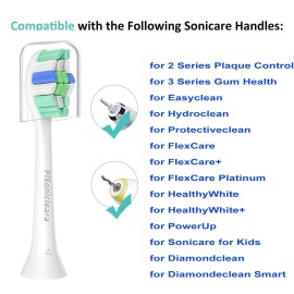 Pisonicleara Replacement Toothbrush Heads Compatible with Philips Sonicare(10 Pack), Brush Heads for Hx6920, 4100 2 Series, HX9023 Hx6240 Hx6610 Snap on Electric Tooth Brush Refill Pisonicleara Replacement Toothbrush Heads Compatible with Philips Sonicare(10 Pack), Brush Heads for Hx6920, 4100 2 Series, HX9023 Hx6240 Hx6610 Snap on Electric Tooth Brush Refill