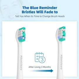 Pisonicleara Replacement Toothbrush Heads Compatible with Philips Sonicare(10 Pack), Brush Heads for Hx6920, 4100 2 Series, HX9023 Hx6240 Hx6610 Snap on Electric Tooth Brush Refill Pisonicleara Replacement Toothbrush Heads Compatible with Philips Sonicare(10 Pack), Brush Heads for Hx6920, 4100 2 Series, HX9023 Hx6240 Hx6610 Snap on Electric Tooth Brush Refill