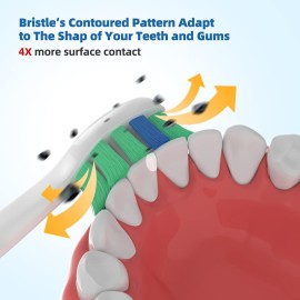 Pisonicleara Replacement Toothbrush Heads Compatible with Philips Sonicare(10 Pack), Brush Heads for Hx6920, 4100 2 Series, HX9023 Hx6240 Hx6610 Snap on Electric Tooth Brush Refill Pisonicleara Replacement Toothbrush Heads Compatible with Philips Sonicare(10 Pack), Brush Heads for Hx6920, 4100 2 Series, HX9023 Hx6240 Hx6610 Snap on Electric Tooth Brush Refill