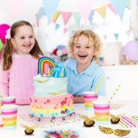 50PCS Wizard Party Chocolate Decoration Wings Chocolate Decoration, Wings Wafer Cupcake Toppers with 50pcs Glue Point, Wafer Cupcake Toppers for Anniversary Birthday Wedding 50PCS Wizard Party Chocolate Decoration Wings Chocolate Decoration, Wings Wafer Cupcake Toppers with 50pcs Glue Point, Wafer Cupcake Toppers for Anniversary Birthday Wedding