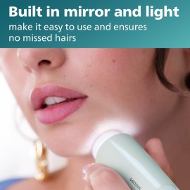 Philips Beauty Series 5000 Electric Shaver and Personal Groomer for Women, Cordless & Compact, Hypoallergenic Head, Gentle & Quick Hair Removal Easy Touch Ups, Mint Green, BRR474/00 Philips Beauty Series 5000 Electric Shaver and Personal Groomer for Women, Cordless & Compact, Hypoallergenic Head, Gentle & Quick Hair Removal Easy Touch Ups, Mint Green, BRR474/00