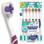 GuruNanda Butter On Gums Toothbrush with 8000+ Softex Bristles, Ultra Soft Bristles for Sensitive & Receding Gums, Perfect for Whiter Teeth, 6 Count