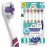 GuruNanda Butter On Gums Toothbrush with 8000+ Softex Bristles, Ultra Soft Bristles for Sensitive & Receding Gums, Perfect for Whiter Teeth, 6 Count