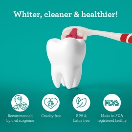 GuruNanda Butter On Gums Toothbrush with 8000+ Softex Bristles, Ultra Soft Bristles for Sensitive & Receding Gums, Perfect for Whiter Teeth, 6 Count GuruNanda Butter On Gums Toothbrush with 8000+ Softex Bristles, Ultra Soft Bristles for Sensitive & Receding Gums, Perfect for Whiter Teeth, 6 Count