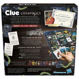 Clue Conspiracy Board Game for Adults and Teens, Secret Role Strategy Games, Ages 14+, 4-10 Players, 45 Minutes, Mystery & Party Games Clue Conspiracy Board Game for Adults and Teens, Secret Role Strategy Games, Ages 14+, 4-10 Players, 45 Minutes, Mystery & Party Games