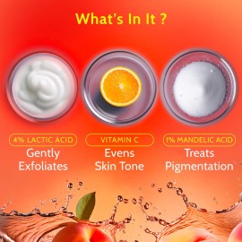 Chemist at Play Under-Arm Roll-On Deodorant With 5% Lactic Acid & 1% Mandelic Acid, Prevents Odour, Brightens Skin & Exfoliates Underarm, Long Lasting Peach Fragrance For Unisex, 1.35 fl oz. Chemist at Play Under-Arm Roll-On Deodorant With 5% Lactic Acid & 1% Mandelic Acid, Prevents Odour, Brightens Skin & Exfoliates Underarm, Long Lasting Peach Fragrance For Unisex, 1.35 fl oz.