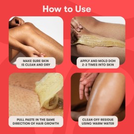Sugardoh Sugar Waxing Kit for Women As Seen On Shark Tank (Mini Kit Firm) Face, Arms, & Legs, Sugar Wax Hair Removal- Sugaring Tiktok Viral Products- Bikini Wax Kit for Women - Sugaring Kit Sugardoh Sugar Waxing Kit for Women As Seen On Shark Tank (Mini Kit Firm) Face, Arms, & Legs, Sugar Wax Hair Removal- Sugaring Tiktok Viral Products- Bikini Wax Kit for Women - Sugaring Kit