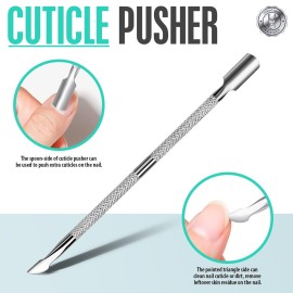 FANDAMEI Ingrown Toenail Removal Kit, Pedicure Tools, Nail Care Kit, Cuticle Trimmer, Nail Cuticle Nippers, Cuticle Kit Stainless Steel, Cuticle Clippers, Cuticle Pushers, Manicure Kit, Pedicure Kit