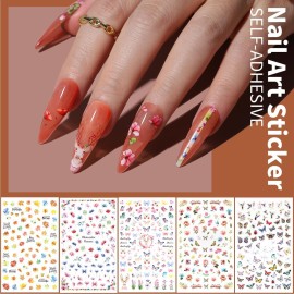 FANDAMEI Nail Art Brushes Set, Nail Art Kit, Nail Design Kit, Nail Art Dotting Pens, Nail Stickers, Butterfly Nail Art Sequins, Nail Foils, Nail Art Flakes Iridescent, Rhinestones For Nails FANDAMEI Nail Art Brushes Set, Nail Art Kit, Nail Design Kit, Nail Art Dotting Pens, Nail Stickers, Butterfly Nail Art Sequins, Nail Foils, Nail Art Flakes Iridescent, Rhinestones For Nails