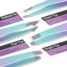 TsMADDTs 7PCS Tweezers for Women Facial Hair, Precision Tweezer Set for Eyebrows with Curved Scissor and Eyebrow Razor for Ingrown Hair TsMADDTs 7PCS Tweezers for Women Facial Hair, Precision Tweezer Set for Eyebrows with Curved Scissor and Eyebrow Razor for Ingrown Hair