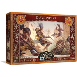 CMON A Song of Ice and Fire Tabletop Miniatures Game Dune Vipers Unit Box - Deadly Assassins of The Sands, Strategy Game for Adults, Ages 14+, 2+ Players, 45-60 Minute Playtime, Made