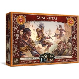 CMON A Song of Ice and Fire Tabletop Miniatures Game Dune Vipers Unit Box - Deadly Assassins of The Sands, Strategy Game for Adults, Ages 14+, 2+ Players, 45-60 Minute Playtime, Made