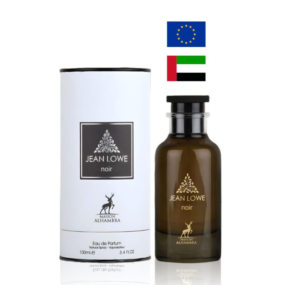 Jean Lowe Noir by Maison Alhambra for Men - 3.4 oz EDP Spray Jean Lowe Noir by Maison Alhambra for Men - 3.4 oz EDP Spray