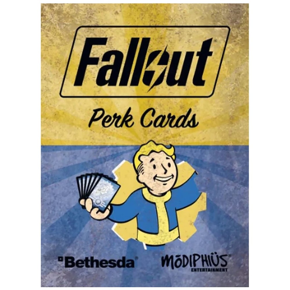 Modiphius Entertainment Fallout: The Roleplaying Game Perk Cards - RPG Accessory, Roleplaying Game Modiphius Entertainment Fallout: The Roleplaying Game Perk Cards - RPG Accessory, Roleplaying Game
